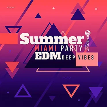 Summer Miami Party EDM Deep Vibes by Various Artists - album cover