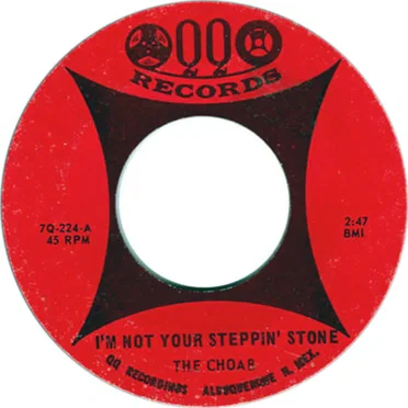I'm Not Your Steppin' Stone / Why Am I Alone? by The Choab - album cover
