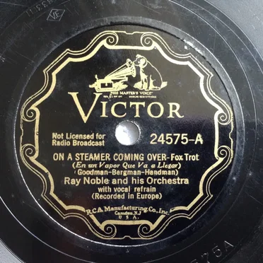 On a Steamer Coming Over / You Ought to See Sally on Sunday