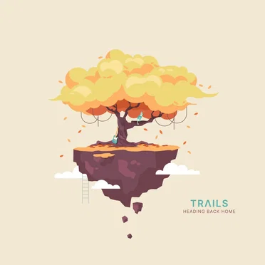 Heading Back Home by Trails - album cover