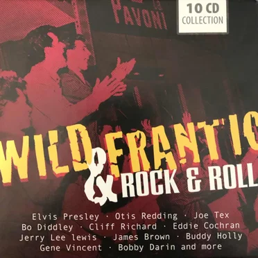Wild & Frantic Rock & Roll by Various Artists - album cover
