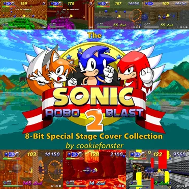 The Sonic Robo Blast 2 8‐Bit Special Stage Cover Collection