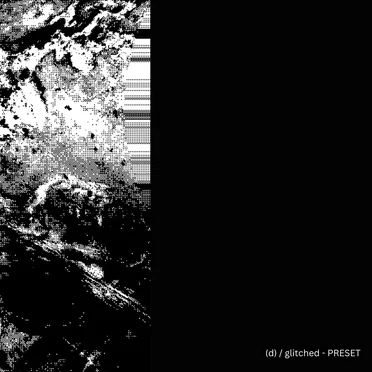 PRESET by (d) / glitched - album cover