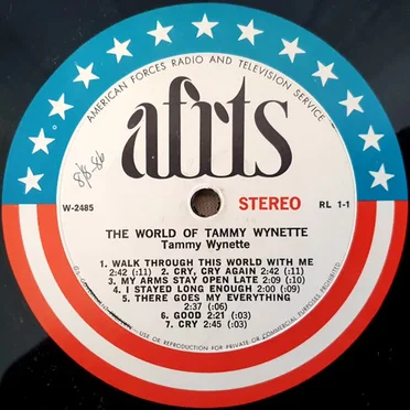 The World of Tammy Wynette / Stay There ’til I Get There