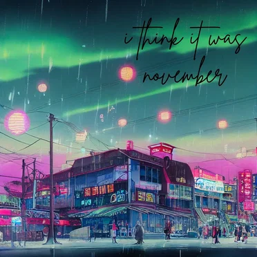 i think it was november by Genser 55 - album cover