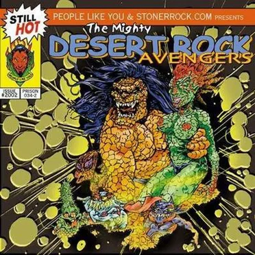 The Mighty Desert Rock Avengers by Various Artists - album cover