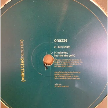 Dark Knight EP by OnnAzae - album cover