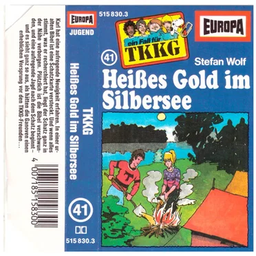 TKKG 41: Heißes Gold im Silbersee by Stefan Wolf - album cover