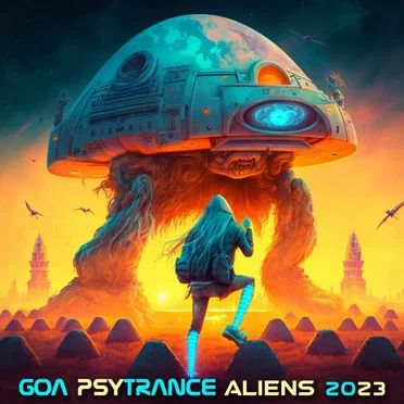 Goa Psy Trance Aliens 2023 by Various Artists - album cover