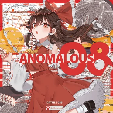 ANOMALOUS:08 by dat file records - album cover