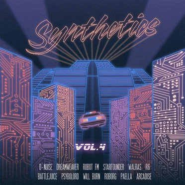 Synthetics, Vol. IV: Synth Runner by Various Artists - album cover