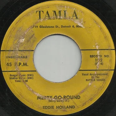 Merry-Go-Round by Eddie Holland - album cover