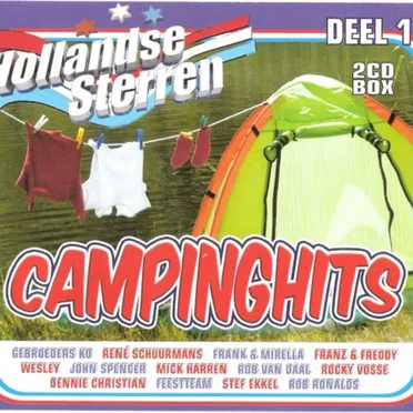 Hollandse sterren, deel 12: Campinghits by Various Artists - album cover