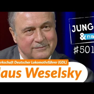 Jung & Naiv #501, „Gewerkschaftsvorsitzender Claus Weselsky (Lokführer GDL)“ by Tilo Jung - album cover
