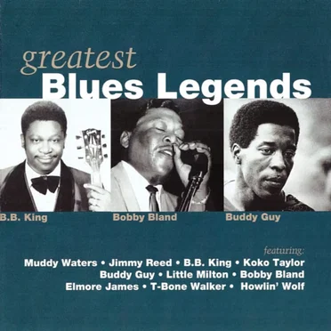 Greatest Blues Legends by Various Artists - album cover