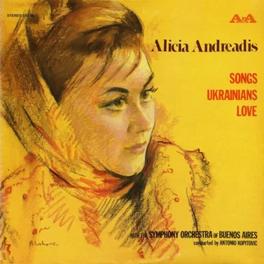 Songs ukrainians love by Галина Андреадіс - album cover