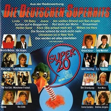 Super 20: Die deutschen Superhits by Various Artists - album cover