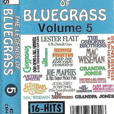 The Legends of Bluegrass, Volume 5 by Various Artists - album cover