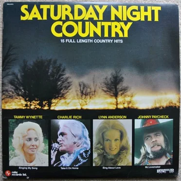 Saturday Night Country: 15 Full Length Country Hits by Various Artists - album cover