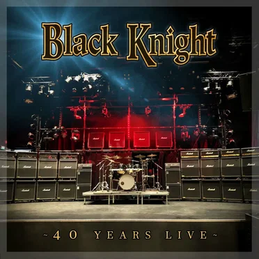 40 Years Live (Live) by Black Knight - album cover