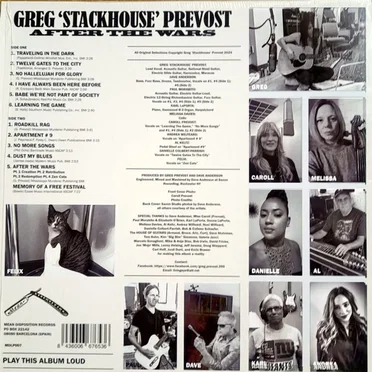 After the Wars by Greg 'Stackhouse' Prevost - album cover