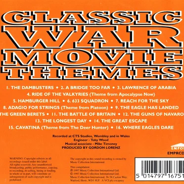 Classic War Movie Themes (The London Theatre Orchestra) by Various Artists - album cover