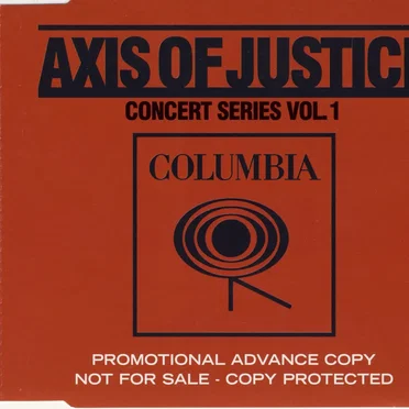 Axis of Justice: Concert Series, Volume 1