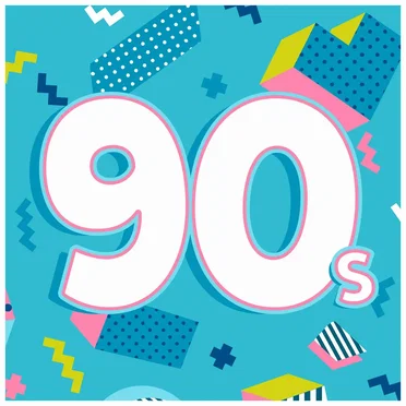 90s HITS - 100 Greatest Songs of the 1990s by Various Artists - album cover