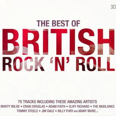 The Best of British Rock 'n' Roll by Various Artists - album cover