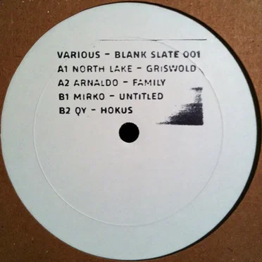 Blank Slate 001 by Various Artists - album cover