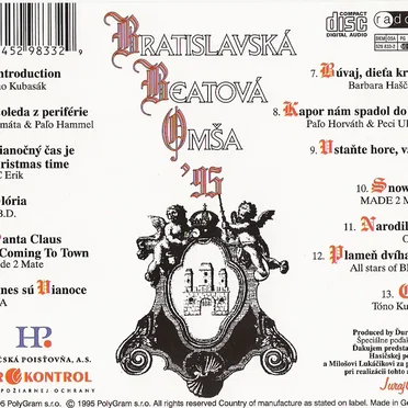 Bratislavská beatová omša '95 by Various Artists - album cover
