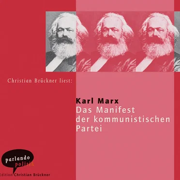 Das Manifest der kommunistischen Partei by Karl Marx - album cover
