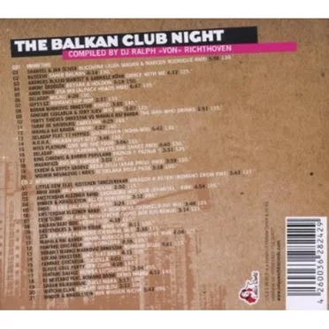 The Balkan Club Night by Various Artists - album cover