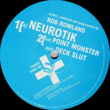 Neurotik by Rob Rowland - album cover