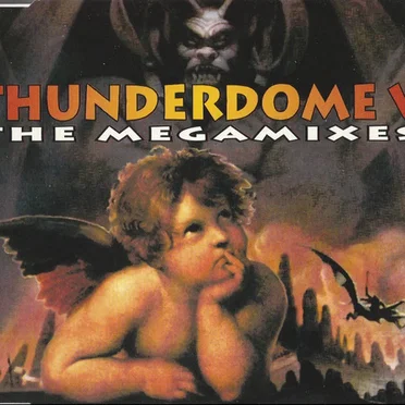 Thunderdome V: The Megamixes by Various Artists - album cover