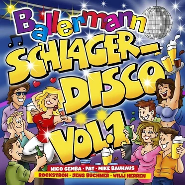 Ballermann Schlagerdisco, Vol. 1 by Various Artists - album cover