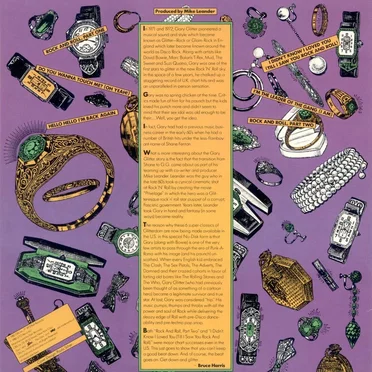 Glitter And Gold by Gary Glitter - album cover