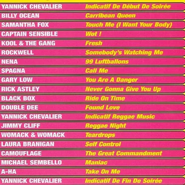 Mes Soirées 80’s Spécial Discothèque Numéro 1 by Various Artists - album cover