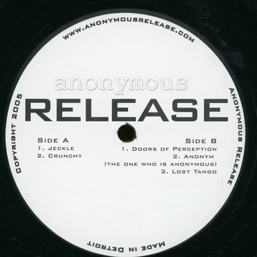 Anonymous Release 3 by Roman Debnar - album cover