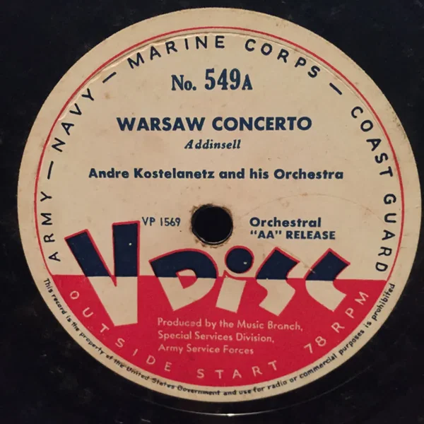 Warsaw Concerto / Themes From the Movie “For Whom the Bell Tolls”