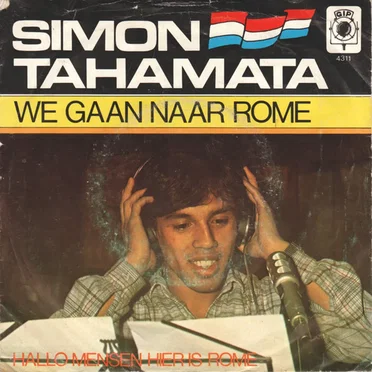 We gaan naar Rome by Simon Tahamata - album cover