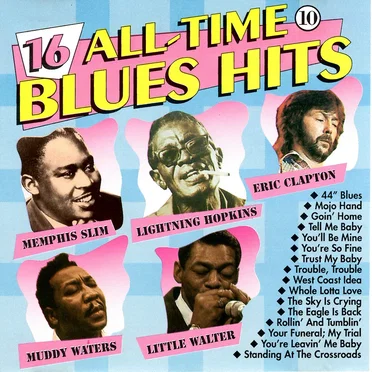 16 All-Time Blues Hits 10 by Various Artists - album cover