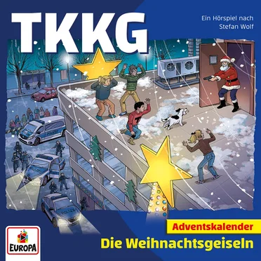 TKKG: Die Weihnachtsgeiseln (Adventskalender) by Stefan Wolf - album cover