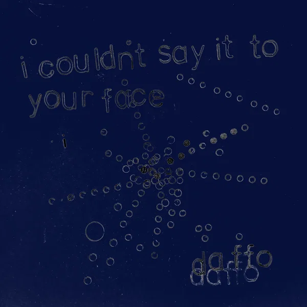 I Couldn’t Say It to Your Face