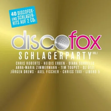Discofox Schlagerparty, Vol.1 by Various Artists - album cover