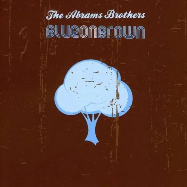 Blue on Brown