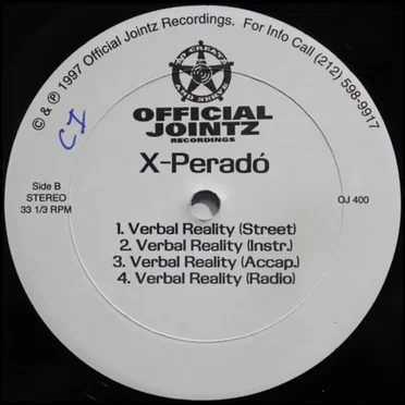 The Entity / Verbal Reality by X-Peradó - album cover