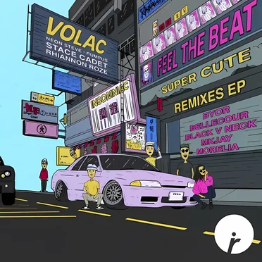 Feel The Beat / Super Cute - Remixes by Various Artists - album cover