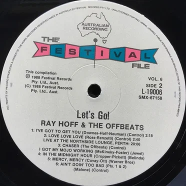 Let's Go by Ray Hoff & The Offbeats - album cover