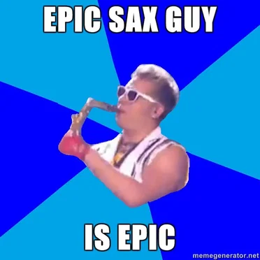 epic sax guy (hetero fag homo swag) (v1) by ytcracker - album cover